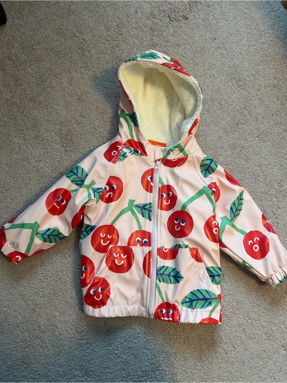 Halcyon Nights Cheeky Cherry Rain Jacket